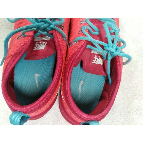 Nike Women's 7.5 Free Cross Bionic Coral Orange 641530-600 Training Track Shoes - Picture 9 of 9